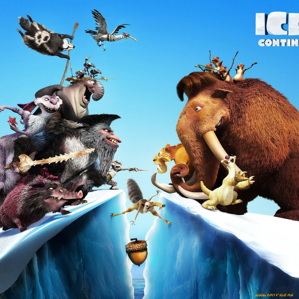 Обои Ледниковый Период 4: Континентальный Дрейф Мультфильмы Ice.